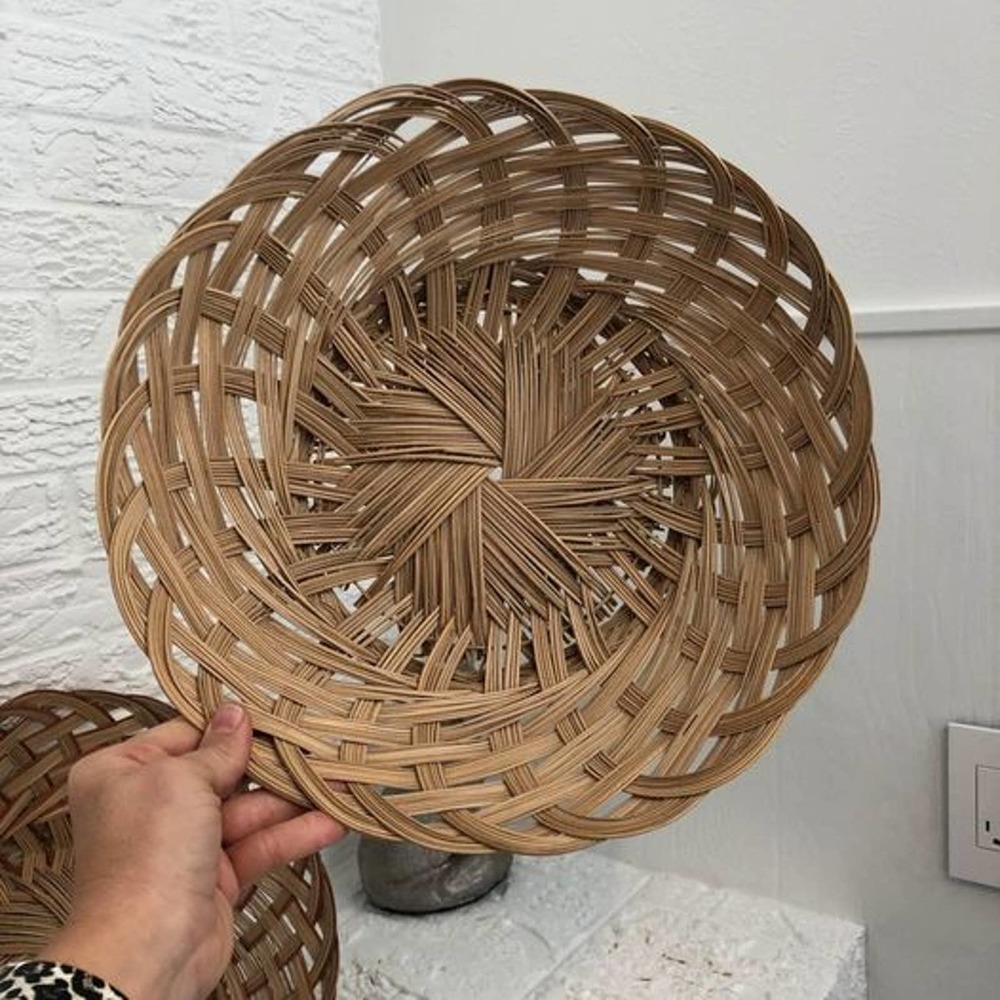 1 Boho wall basket - vintage basket